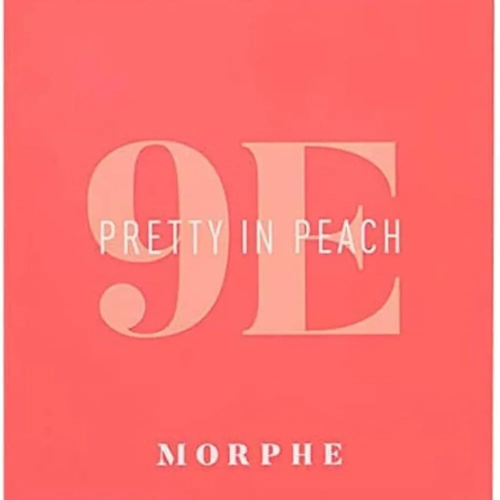 PRETTY IN PEACH MORPHE 9 COLOR EYESHADOW PALTTE